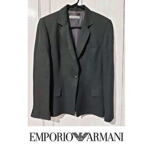 Dark Green Emporio Armani Blazer